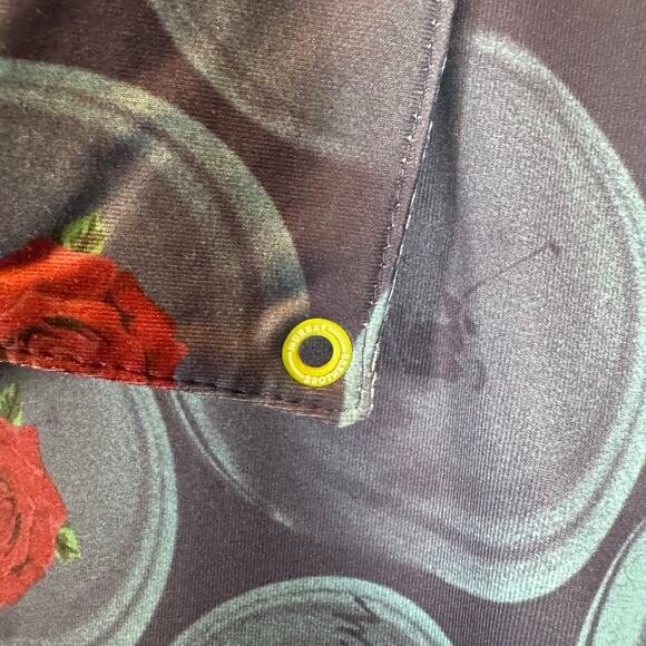 William Murray Men’s M Golf Polo Shirt Blue Bowling Rose Stretch Performance - Picture 8 of 12